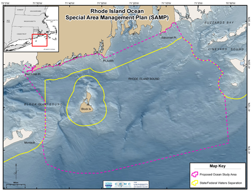 Ocean SAMP Study Area