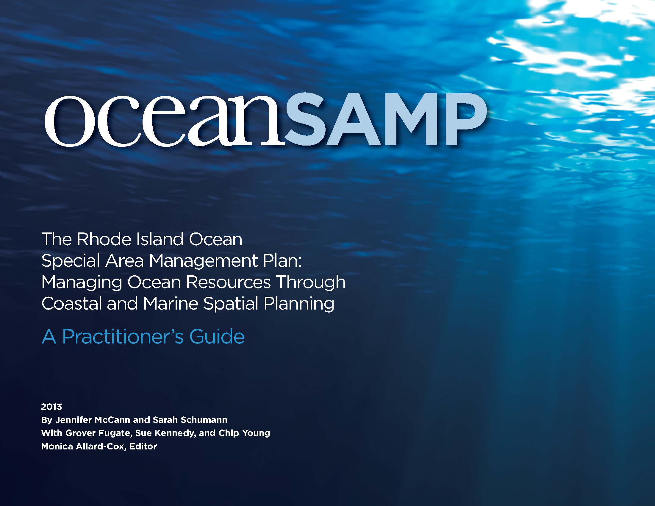 Ocean SAMP Practitioner Guide