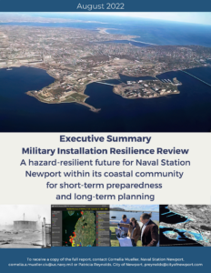 Military Installation Reseilience Review executive summary Cover