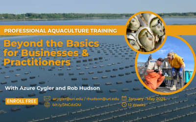 Register Now: Free Professional Aquaculture Training Course for Businesses and Practitioners