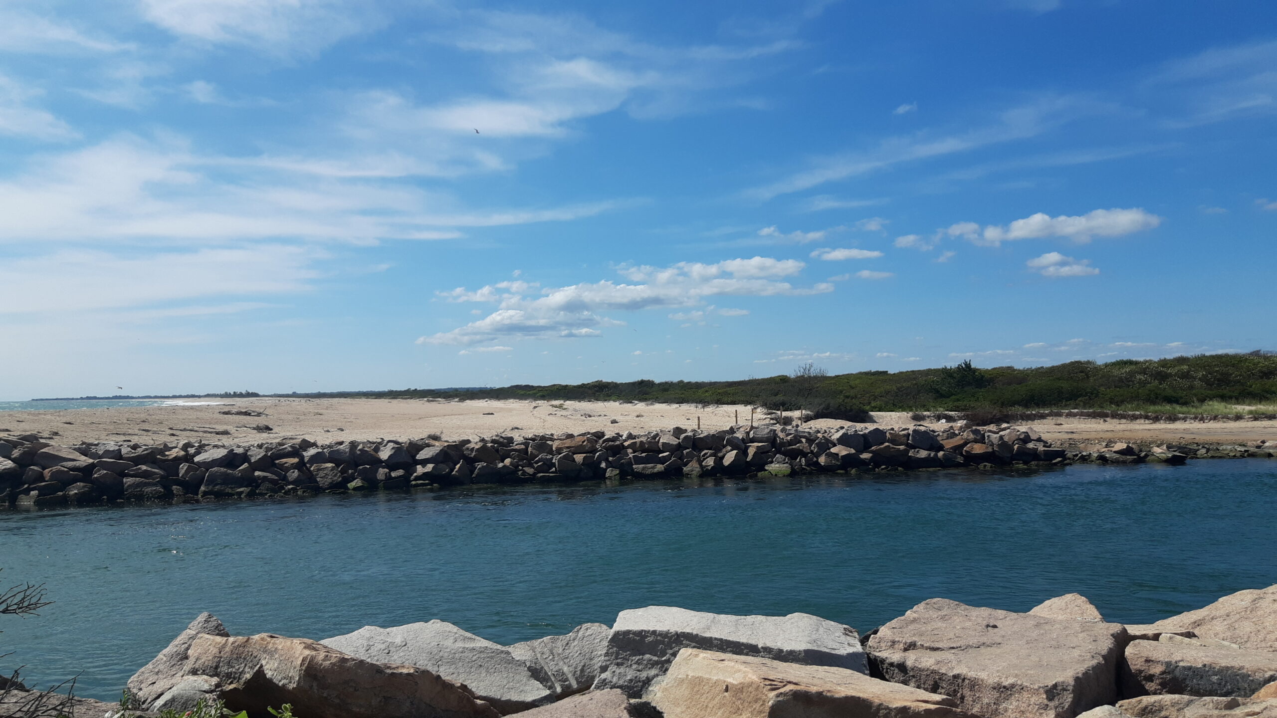 charlestown_breachway__k_kreutler_sept2025 View of Charlestown Breachway from CoastSnap by K Kreutler