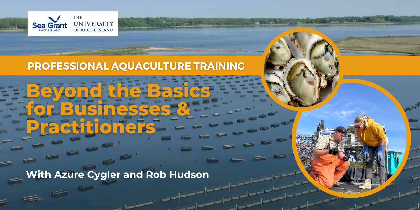 Professional Aquaculture Training course banner